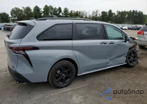 2025 Toyota Sienna Xse z USA, uszkodzony, nr VIN 5TDCSKFC5SS183934